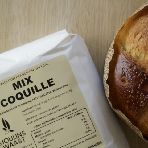 Mix Coquille pour Brioches, Viennoiseries et Pâtes Feuilletées